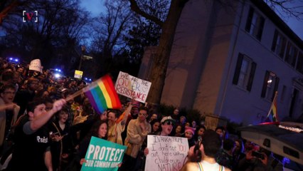 LGBTQ Protesters Hold 'Dance Party' in Front of Ivanka Trump's Home