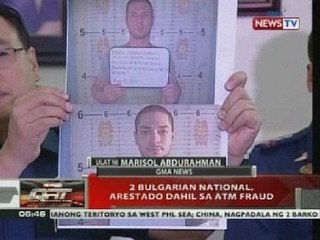 2 Bulgarian national, arestado dahil sa ATM fraud