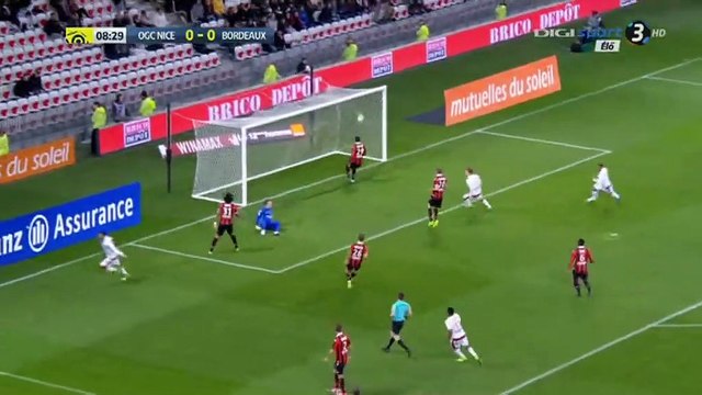 But Gaetan Laborde Nice 0-1 Bordeaux - 02.04.2017