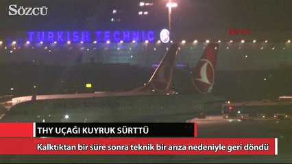 THY’nin Aşkabat uçağı geri döndü