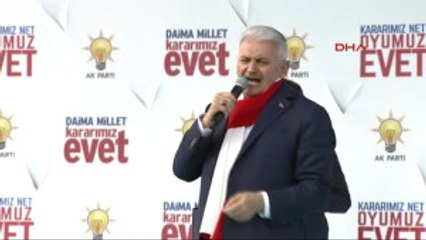 Kayseri - Başbakan Yıldırım, Kayseri Mitinginde Konuştu 3