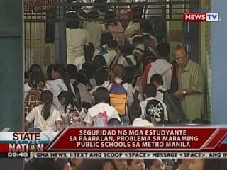 Seguridad ng mga estudyante sa paaralan, problema sa maraming public school