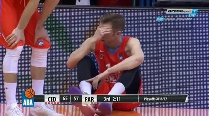 Teška povreda Arapovića, Musa i saigrači u nevjerici (2.4.2017)