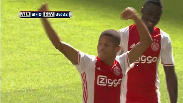 Relembre primeiro gol de David Neres pelo time principal do Ajax