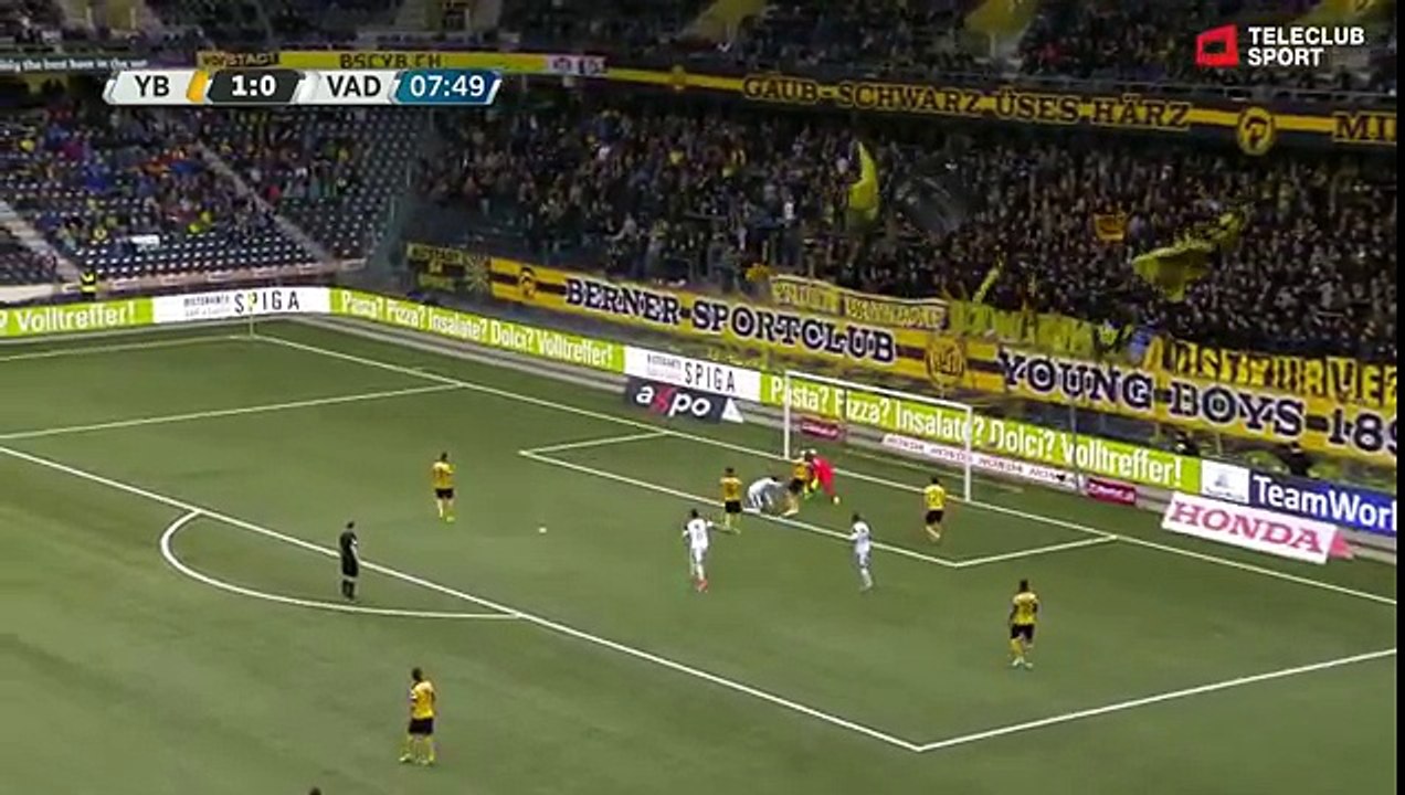 Young Boys 1:1 FC Vaduz   (Swiss Super League 1.April 2017)