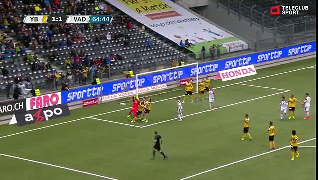 Young Boys 1:2 FC Vaduz (Swiss Super League 1.April 2017)