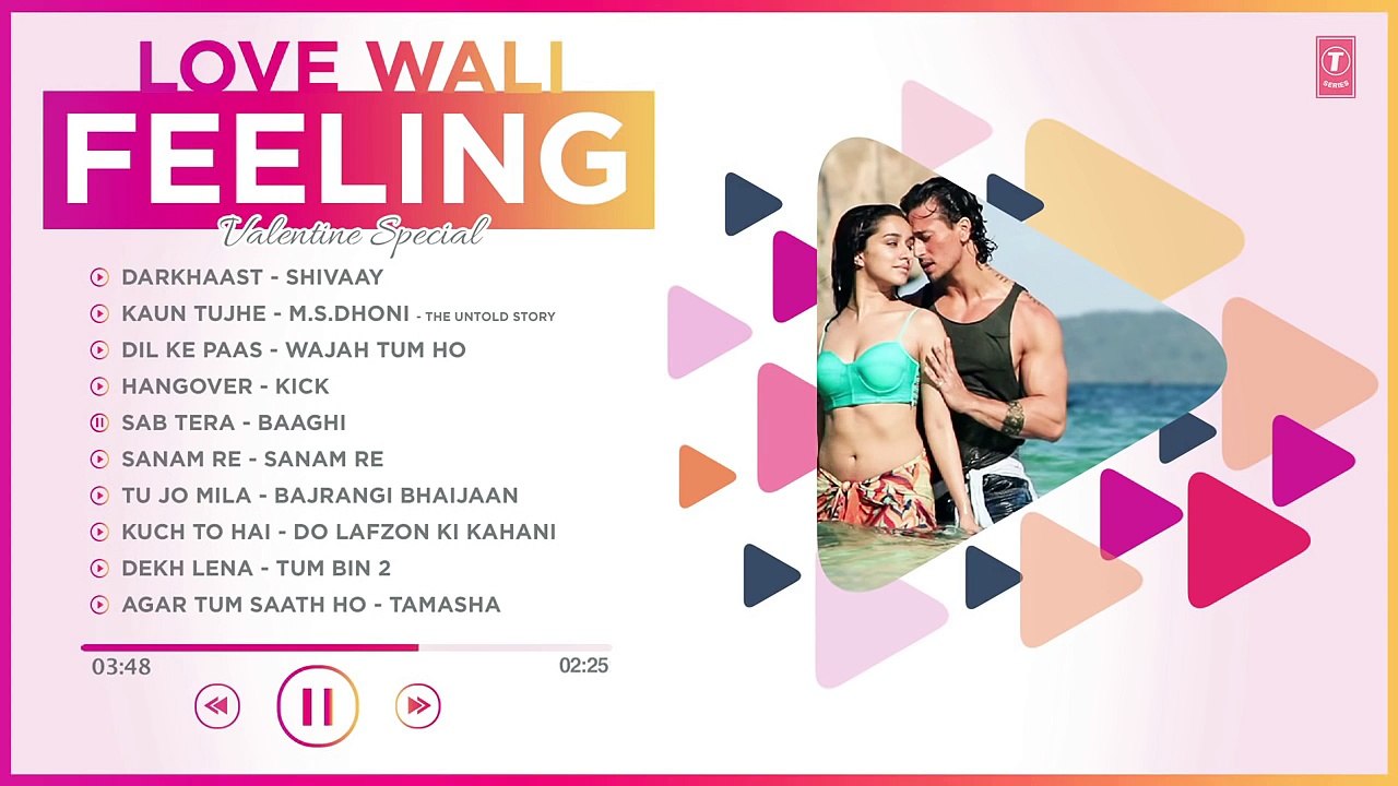 Valentine's Day Special Songs LOVE WALI FEELING   Romantic Hindi Songs 2017   T Series(720p)