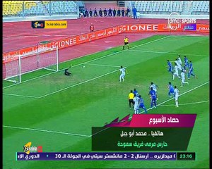 أبوجبل حارس سموحة "لم أتخيل أن نجم الزمالك يعمل كدة "