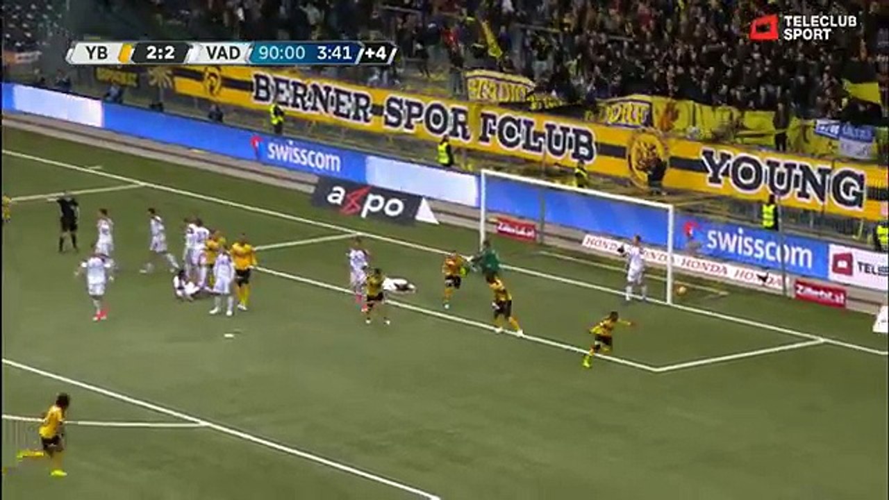 Young Boys 3:2 FC Vaduz   (Swiss Super League 1.April 2017)