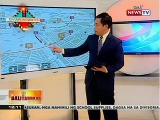 BT: Traffic update as of 12:10pm (May 26, 2014)