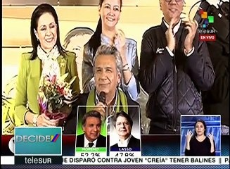 Lenin Moreno: respetaremos a las instituciones electorales