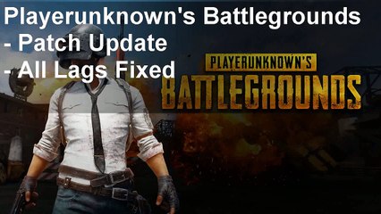Playerunknown’s Battlegrounds Black Screen Fix