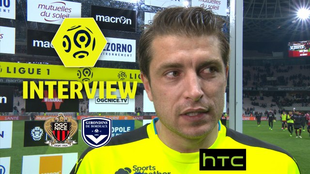 Interview de fin de match : OGC Nice - Girondins de Bordeaux (2-1) / 31ème journée de Ligue 1 / 2016-17