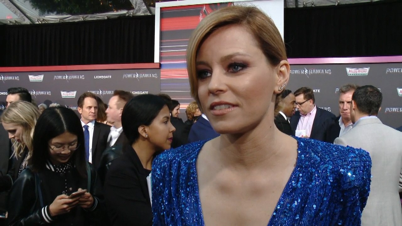 Stunning Elizabeth Banks Hits 'Power Rangers' Premiere