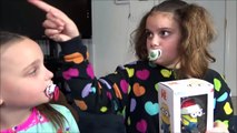 Bad Baby Daddy vs Victoria Annabelle Messy Prank Toy Freaks Hidden Egg-m-WoZKkvX
