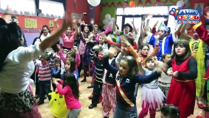 Juegos para cumpleaños, fiestas infantiles a domicilio paracaídas