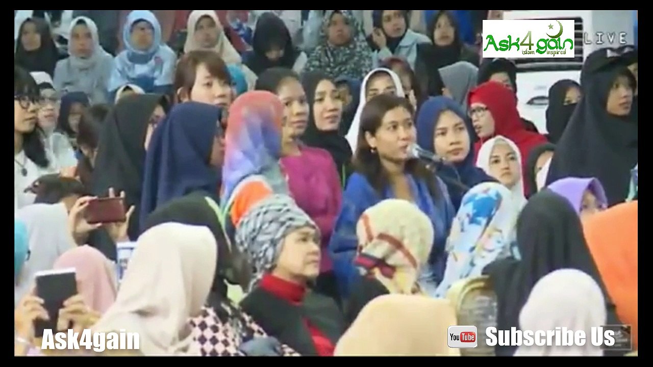 Muslim Sister  Confused So About Islam - Dr.Zakir Naik