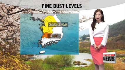 Warm and sunny nationwide