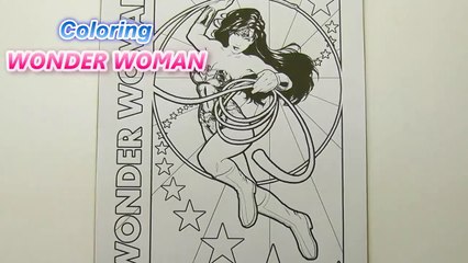 Wonder Woman Coloring Pages Superhero SPEED Color JLAasd