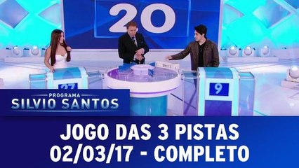 Jogo das 3 pistas - 02.03.17 - Completo