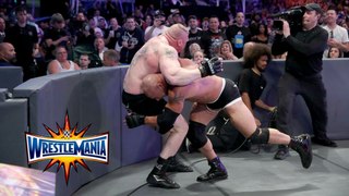 WWE Wrestlemania 2017 - Goldberg vs. Brock Lesnar in Universal Championship Match
