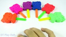 Play Doh Hello Kitty Popsicles with Disney Csssars