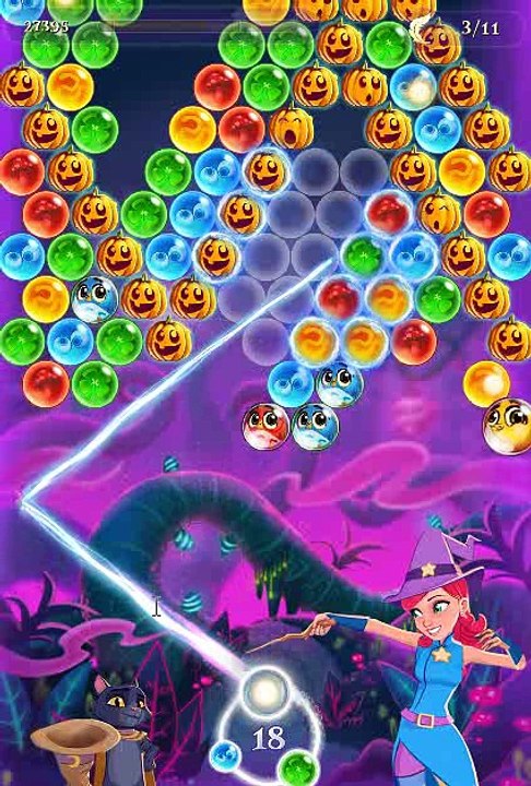 Bubble Witch Saga 3 - LEVEL 285