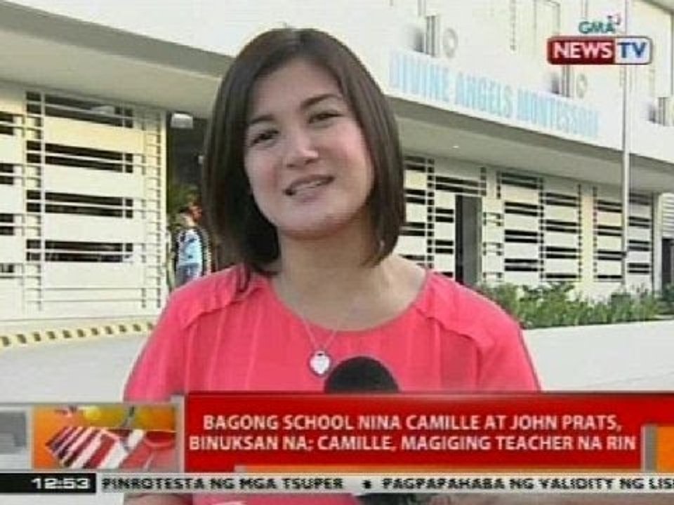 BT: Bagong school nina Camille at John Prats sa Cainta, binuksan na