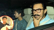 Aamir Khan Vists Karan Johar's Twins Yash & Roohi