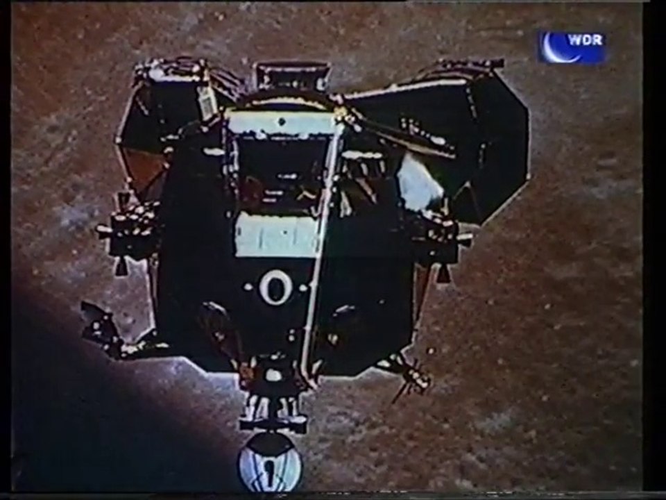 Komplette originale Fernsehübertragung der Mondlandung 1969 (4h 40min)