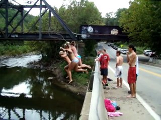 Teens Having Fun In The River very nice FULL HD PICTURE