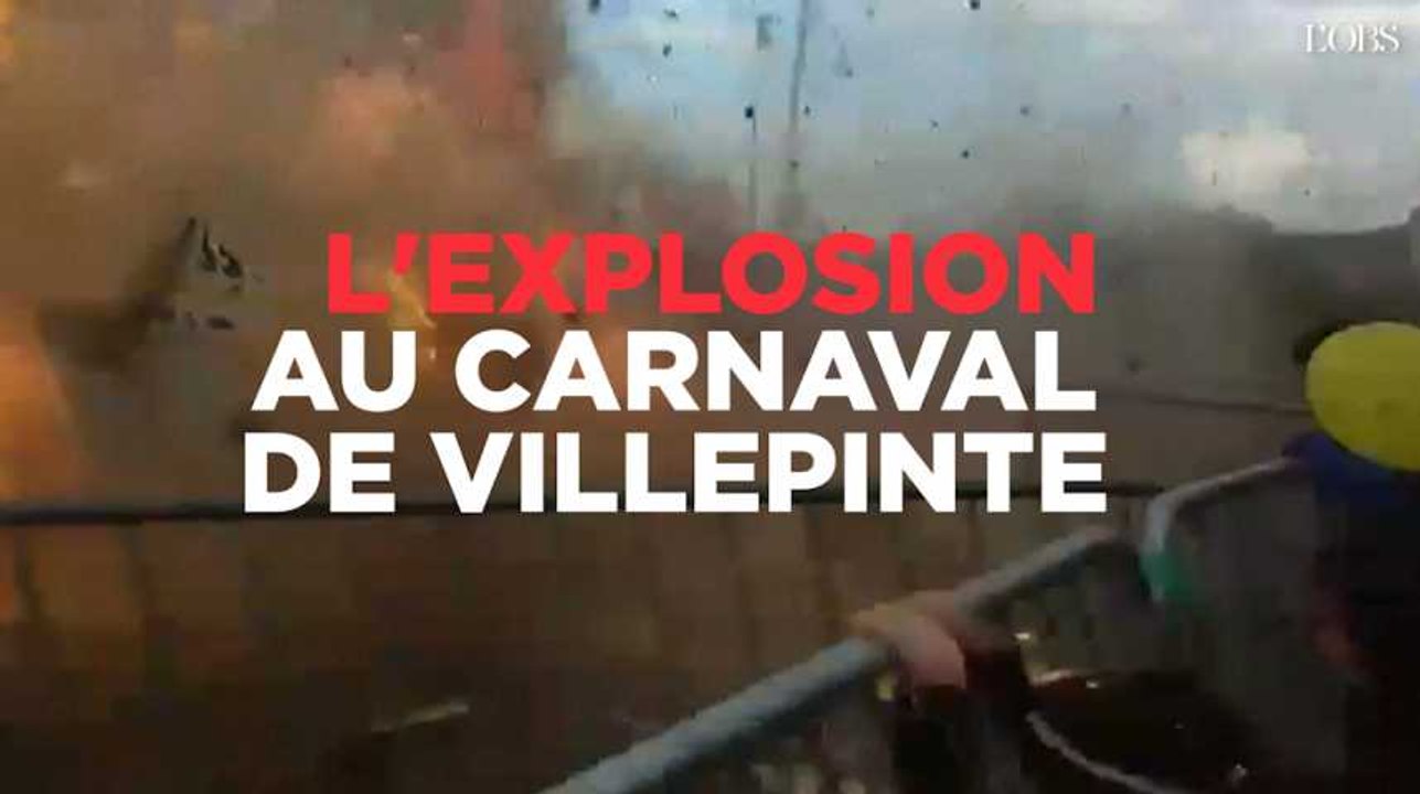 Les images de l'explosion au carnaval de Villepinte