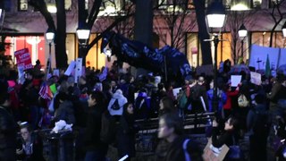 International Women’s Strike rally and march in New York City