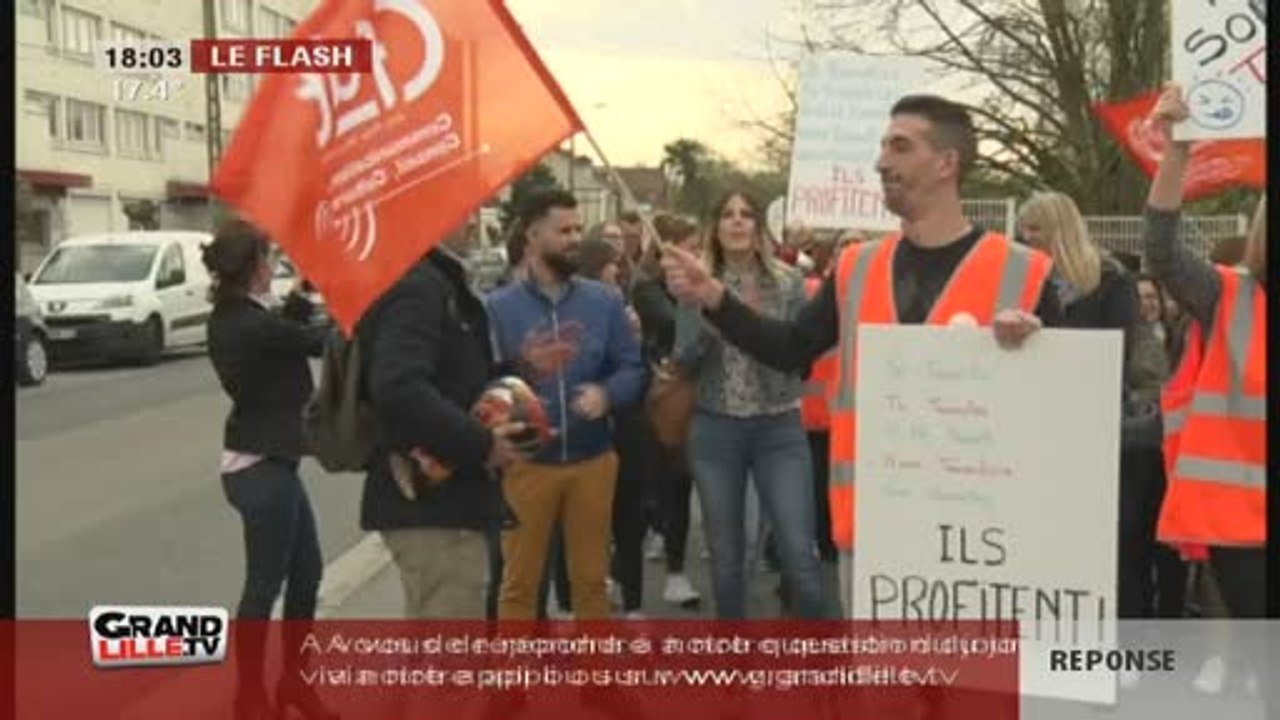 Débrayage chez EOS Contentia