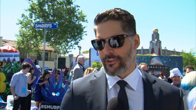 'Smurfs: The Lost Village' Premiere: Joe Mangiello