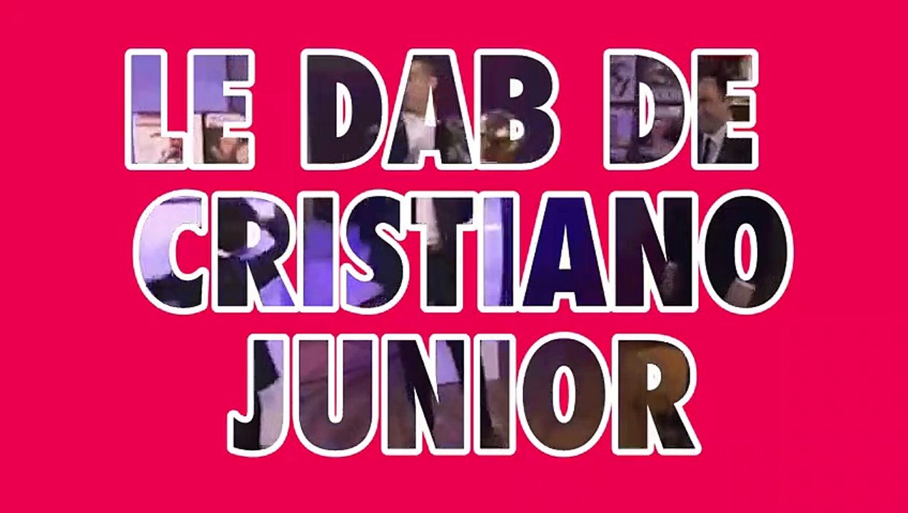 Le dab de Cristiano Jr durant la céé