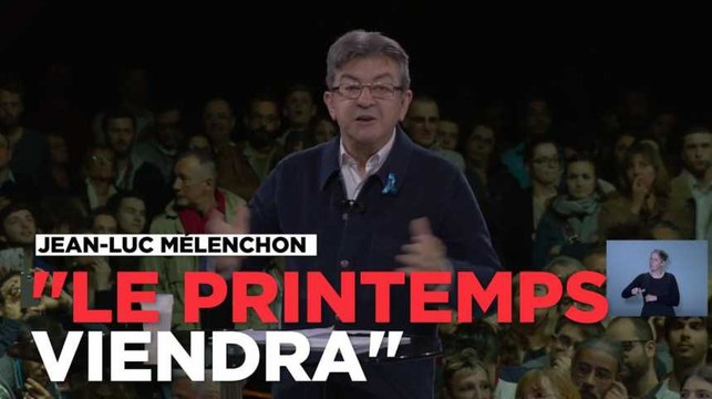 Mélenchon à Châteauroux : Le printemps viendra