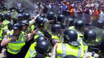 URGENTE: Manifestantes chocan con policía en Venezuela