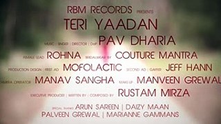 Teri Yaadan - Pav Dharia [OFFICIAL VIDEO] - YouTube