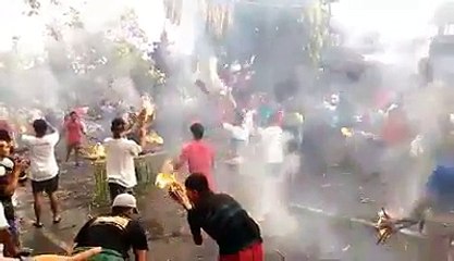 Fighting with Fire between two groups