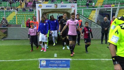 2-4-2017 Palermo - Cagliari 1-3 Highlights