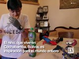 Niño de 14 años construye su propia prótesis en 3D