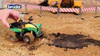 Quad mit Fahrer -- 63000 -- BRUDER Spielwaren-K4T35E4v5zk