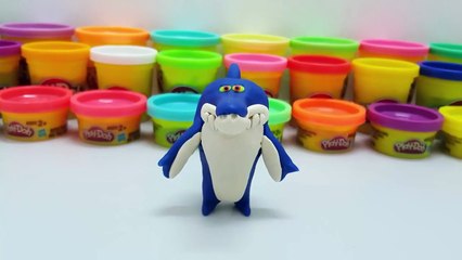 Zig and Sharko Play Doh - How To Make Sharko With Play Doh asd_ Play Doh Learn Colors-