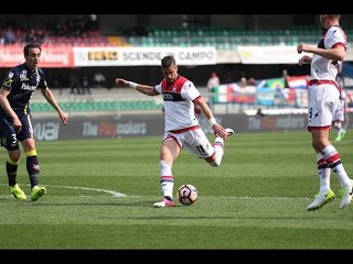 Chievo-Crotone, Falcinelli in Mixed Zone