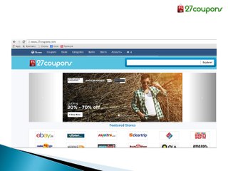 How to get Flipkart Coupons -  27coupons.com