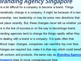 Branding Design Singapore