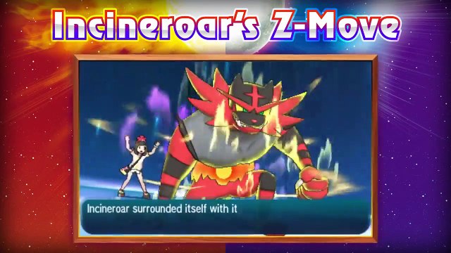 Pokemon Sun and Moon - Starter Pokémon Z-Moves and Ultra Beasts Trai