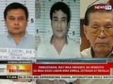 BT: Ombudsman, may mga inihabol na remedyo sa mga kaso laban kina Enrile, Estrada at Revilla