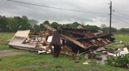 Two Dead After EF-1 Tornado Flips Trailer in Breaux Bridge